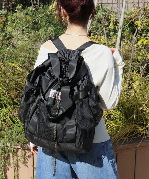 Caribou（カリブー）の「追加7【CARIBOU MOUNTAINEERING】ライトウェイトパックトート / バックパック / トートバッグ / 2WAY【WEB限定】（トートバッグ・レディース・カーキ/ブラック/ベージュ・フリー）」の12枚目の写真