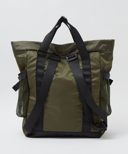 Caribou（カリブー）の「追加7【CARIBOU MOUNTAINEERING】ライトウェイトパックトート / バックパック / トートバッグ / 2WAY【WEB限定】（トートバッグ・レディース・カーキ/ブラック/ベージュ・フリー）」の18枚目の写真