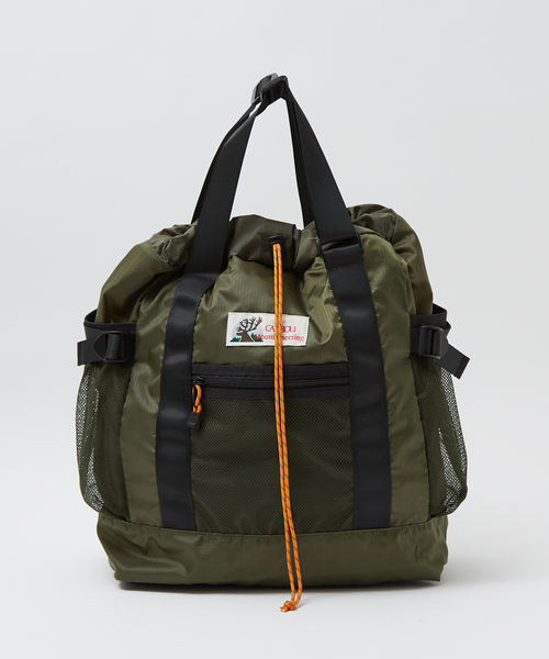 【未使用】2WAYトートバックパックCARIBOU MOUNTAINEERING カリブー トートバッグ 「CARIBOU MOUNTAINEERING/カリブー