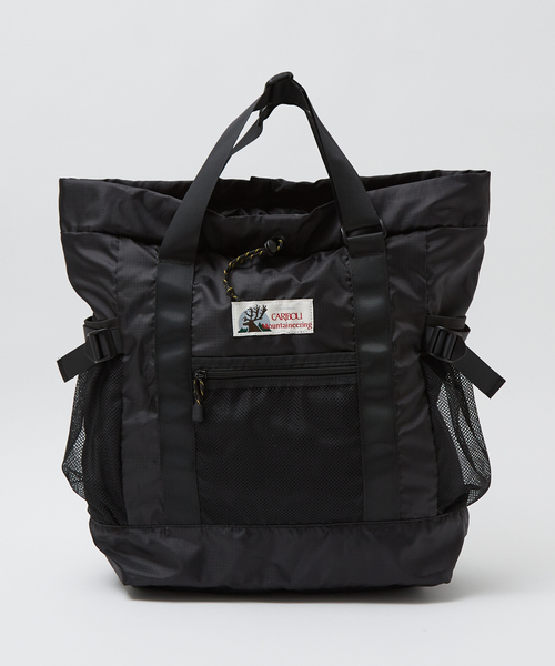 Caribou（カリブー）の「追加7【CARIBOU MOUNTAINEERING】ライトウェイトパックトート / バックパック / トートバッグ / 2WAY【WEB限定】（トートバッグ・レディース・カーキ/ブラック/ベージュ・フリー）」の20枚目の写真