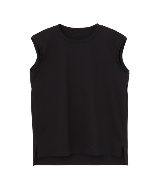 ANAYI（アナイ）の「コットンスムースフレンチプルオーバー（Tシャツ/カットソー・レディース・オフホワイト/ブラック/ブルー・38/36）」の2枚目の写真