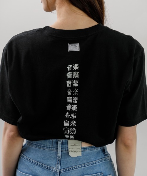 tシャツ TANG TANG Tee KANJI-FONTS-MUSIC レディース メンズ セール】TANG TANG Tee KANJI-FONTS-MUSIC（Tシャツ/カットソー