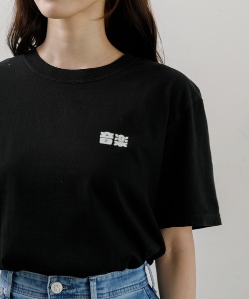 tシャツ TANG TANG Tee KANJI-FONTS-MUSIC レディース メンズ セール】TANG TANG Tee KANJI-FONTS-MUSIC（Tシャツ/カットソー