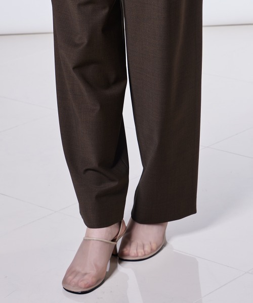 Sov.(ソブ)の「GREEN WOOLスラックス(スラックス・レディース・ネイビー/ブラウン・36/38)」の15枚目の写真