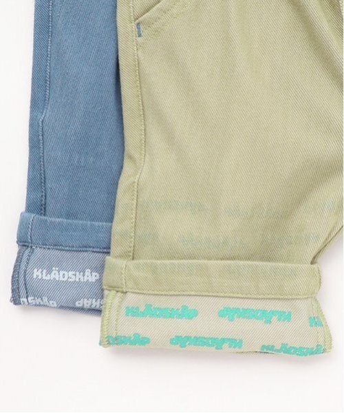 kladskap（クレードスコープ）の「スケボーザウルス6分丈パンツ（その他パンツ・キッズ・サックスブルー/ライトカーキ・90cm/100cm/110cm/120cm/130cm）」の10枚目の写真