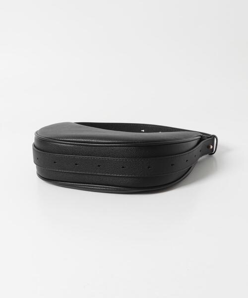 URBAN RESEARCH ROSSO WOMEN（アーバンリサーチ　ロッソ）の「ハーフムーンバッグ（ハンドバッグ・レディース・ブラウン/グレー系その他/ブラック・-）」の11枚目の写真