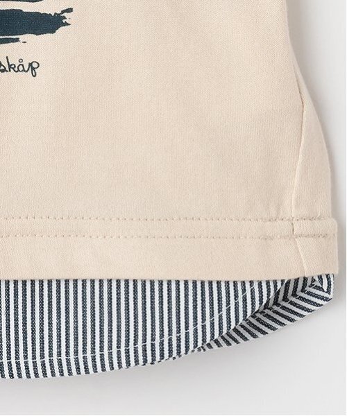 kladskap（クレードスコープ）の「サンセットカー半袖Tシャツ（Tシャツ/カットソー・キッズ・ベージュ/サックスブルー・90cm/100cm/110cm/120cm/130cm/80ｃｍ）」の9枚目の写真