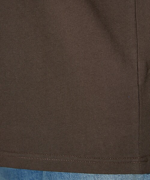 PUBLUX（パブリュクス）の「MARY QUANT × PUBLUX/マリークワント スタッズ付き エンボス アートTシャツ　限定展開（Tシャツ/カットソー・レディース・ブラック/チャコールグレー/ブラウン・ﾌﾘ-）」の18枚目の写真