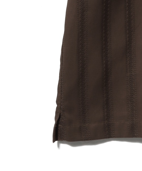 ESTNATION（エストネーション）の「ESTNATION / カラミハーフスリーブシャツ（シャツ/ブラウス・メンズ・ブラック/ブラウン/オフホワイト・MEDIUM/SMALL/LARGE）」の11枚目の写真