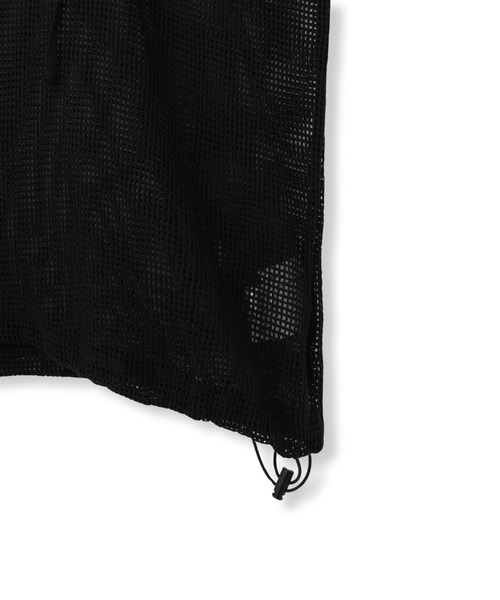 MAYSON GREY（メイソングレイ）の「メッシュアノラックパーカー≪手洗い可能≫（シャツ/ブラウス・レディース・ブラック/ホワイト・M）」の22枚目の写真