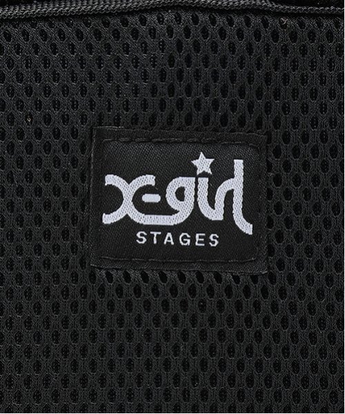 X-girl Stages(エックスガールステージス)の「PVCスターモチーフミニバックパック(バックパック/リュック・キッズ・ラベンダー/ブラック・F)」の13枚目の写真