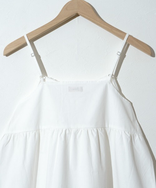 flower（フラワー）の「レーシーレイヤードワンピース（ワンピース・レディース・ホワイト・FREE）」の13枚目の写真