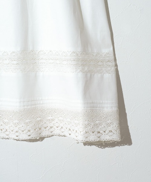 flower（フラワー）の「レーシーレイヤードワンピース（ワンピース・レディース・ホワイト・FREE）」の15枚目の写真