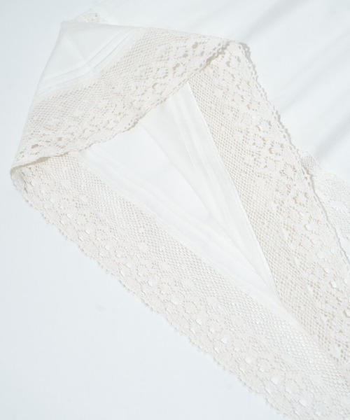 flower（フラワー）の「レーシーレイヤードワンピース（ワンピース・レディース・ホワイト・FREE）」の17枚目の写真