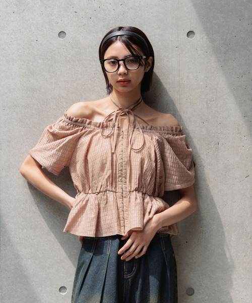 DEUXIEME CLASSE - ELIN オフショルブラウス DEUXIEME CLASSE - 新品タグ付きELINバルキースリーブオフ