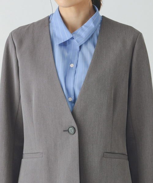 セール】ウツクシルエットDRYジャケット/290026（テーラードジャケット