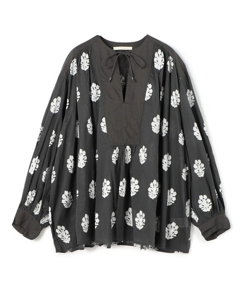ne Quittez pas COTTON VOILE SEDUM ブラウス（シャツ/ブラウス