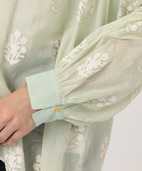 【TOMORROWLAND BUYING WEAR】ne Quittez pas COTTON VOILE SEDUM ブラウス TOMORROWLAND｜ne Quittez pas COTTON VOILE SEDUM ブラウス