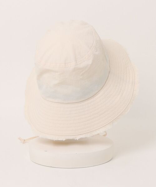 ムラサキスポーツ(ムラサキスポーツ)の「SURF8/サーフエイト ハット BEACH FRINGE BUCKET HAT 85S3UH8(ハット・レディース・アイボリー・FREE)」の2枚目の写真