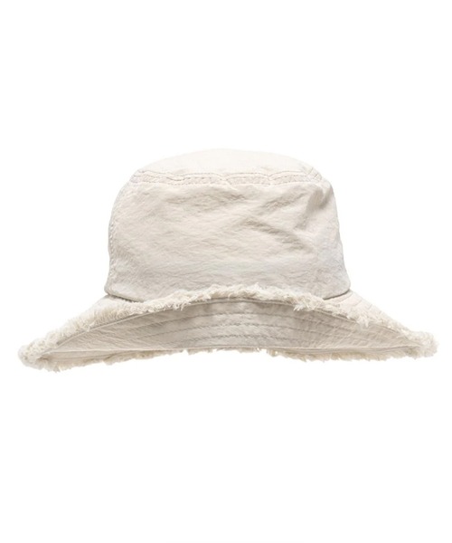 ムラサキスポーツ(ムラサキスポーツ)の「SURF8/サーフエイト ハット BEACH FRINGE BUCKET HAT 85S3UH8(ハット・レディース・アイボリー・FREE)」の4枚目の写真