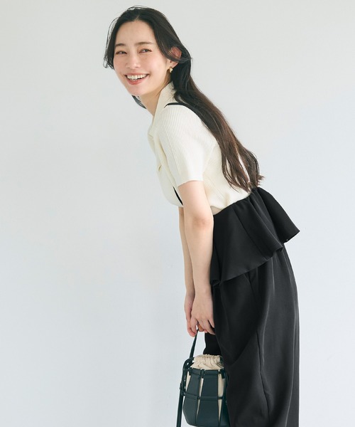 セール】フリルオールインワン（つなぎ/オールインワン）｜coca（coca