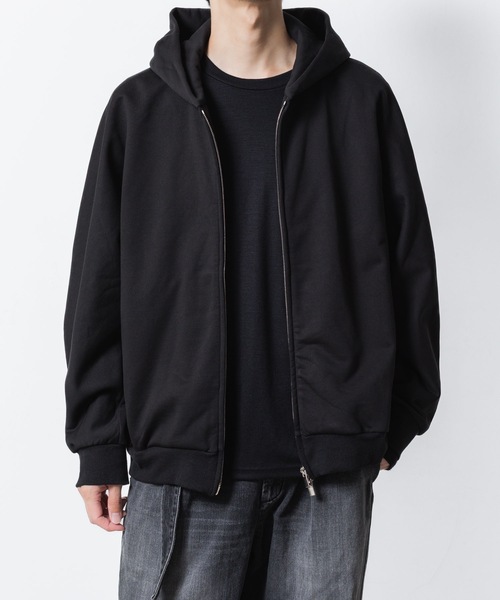 ATTACHMENT（アタッチメント）の「コットン ストレッチテリー ジップアップフーディー / CO STRECH TERRY ZIP UP HOODIE（パーカー・メンズ・ブラック/ダークグレー/ライトグレー・1/2/3）」の13枚目の写真
