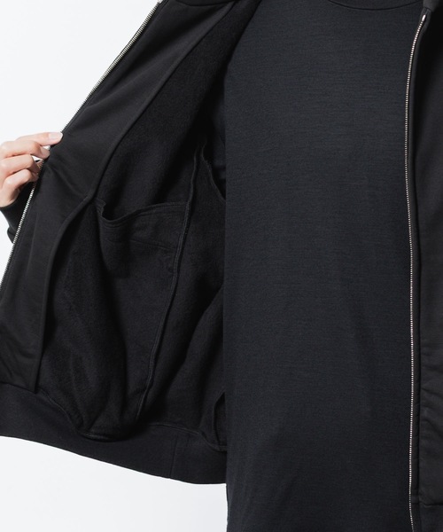 ATTACHMENT（アタッチメント）の「コットン ストレッチテリー ジップアップフーディー / CO STRECH TERRY ZIP UP HOODIE（パーカー・メンズ・ブラック/ダークグレー/ライトグレー・1/2/3）」の17枚目の写真