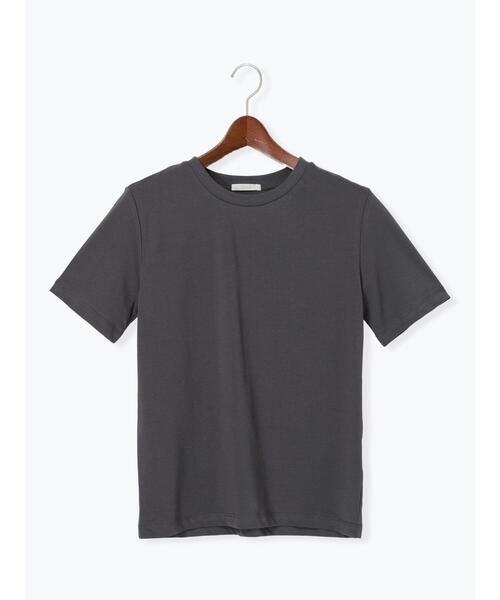 Te chichi（テチチ）の「【近赤外線CUT】半袖ベーシックTシャツ（Tシャツ/カットソー・レディース・オリーブ/ブラック/オフホワイト/チャコールグレー・F）」の17枚目の写真