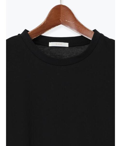 Te chichi（テチチ）の「【近赤外線CUT】半袖ベーシックTシャツ（Tシャツ/カットソー・レディース・オリーブ/ブラック/オフホワイト/チャコールグレー・F）」の13枚目の写真