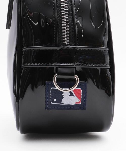セール】∴WEGO/【25年春夏新作】MLB別注エナメルボストンバッグ