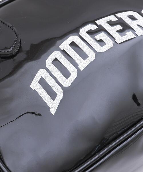 MLB(メジャーリーグベースボール)の「∴WEGO/MLB別注エナメルボストンバッグ(ボストンバッグ・レディース・ブラック/ホワイト/ブラウン・FREE)」の8枚目の写真