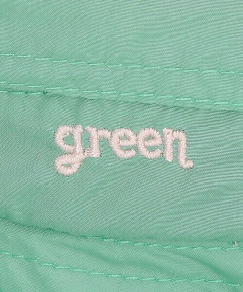 green label relaxing（グリーンレーベルリラクシング）の「機能性ハット タレツキ / キッズ - UVカット・撥水 -（ハット・キッズ・ライラック/ブラック/ベージュ/ライム・54-56）」の13枚目の写真