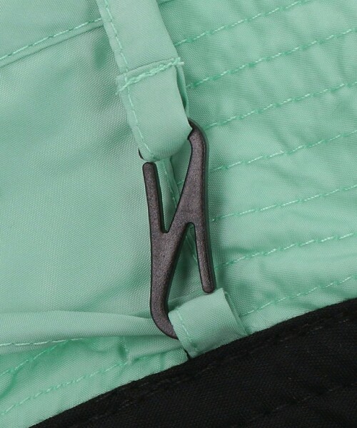 green label relaxing（グリーンレーベルリラクシング）の「機能性ハット タレツキ / キッズ - UVカット・撥水 -（ハット・キッズ・ライラック/ブラック/ベージュ/ライム・54-56）」の17枚目の写真