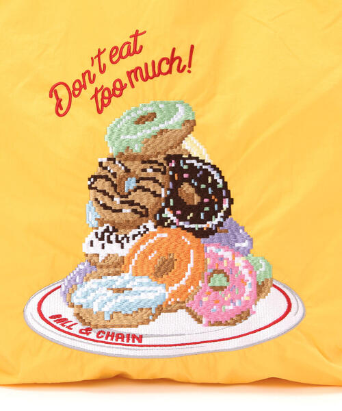 Ball&Chain（ボールアンドチェーン）の「Ball&Chain(ボールアンドチェーン) DOT SWEETS/Mサイズ（エコバッグ/サブバッグ・レディース・イエロー/ブラック・F）」の11枚目の写真