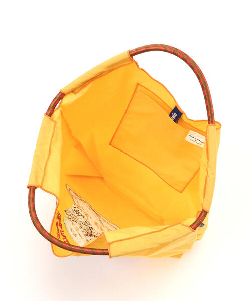 Ball&Chain（ボールアンドチェーン）の「Ball&Chain(ボールアンドチェーン) DOT SWEETS/Mサイズ（エコバッグ/サブバッグ・レディース・イエロー/ブラック・F）」の8枚目の写真