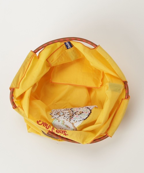 Ball&Chain（ボールアンドチェーン）の「Ball&Chain(ボールアンドチェーン) DOT SWEETS/Mサイズ（エコバッグ/サブバッグ・レディース・イエロー/ブラック・F）」の5枚目の写真