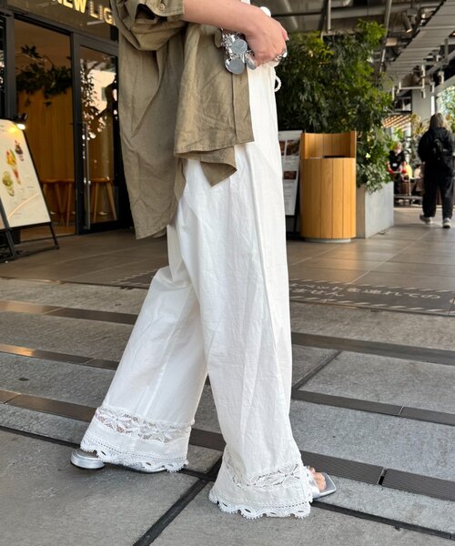 CIAOPANIC TYPY（チャオパニックティピー）の「切替レースワイドパンツ