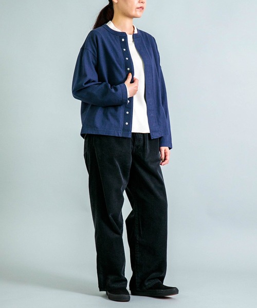 OMNIGOD（オムニゴッド）の「[OMNIGOD womens / オムニゴッド] 14Wコーデュロイ 5Pイージールーズジーンズ（その他パンツ・レディース・ボルドー/グレー/ベージュ・3/2）」の21枚目の写真