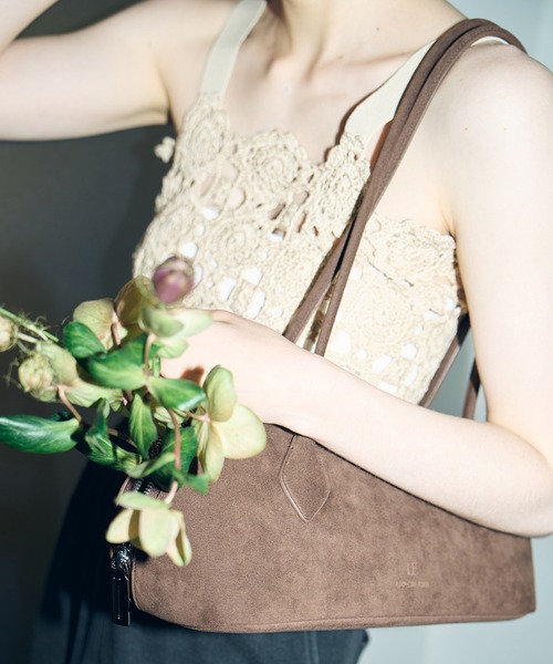 LE CIEL BLEU（ルシェルブルー）の「ハンドクロシェットフローラルモチーフベスト / Hand-Crocheted Floral Motif Vest（ニット/セーター・レディース・ベージュ/オフホワイト・36）」の12枚目の写真