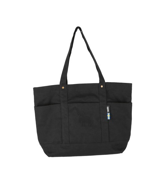 moz（モズ）の「moz 帆布 トートバッグ Lサイズ（トートバッグ・レディース・カーキオリーブ/ネイビー/ホワイト系その他2/ナチュラル/ブラック/グレー・FREE）」の7枚目の写真