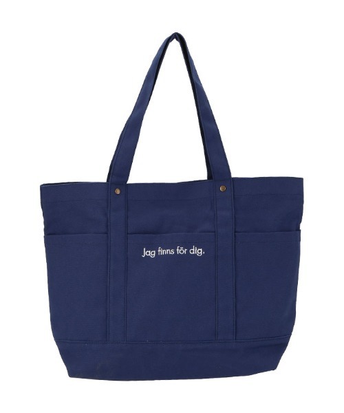 moz（モズ）の「moz 帆布 トートバッグ Lサイズ（トートバッグ・レディース・カーキオリーブ/ネイビー/ホワイト系その他2/ナチュラル/ブラック/グレー・FREE）」の19枚目の写真