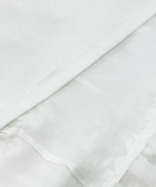 DAY CLOSET（デイ クローゼット）の「【ロング丈/裏地付き/軽いのにボリューミー】ドレッシーティアードフリルスカート レディース（スカート・レディース・ブラック/ホワイト・FREE）」の3枚目の写真