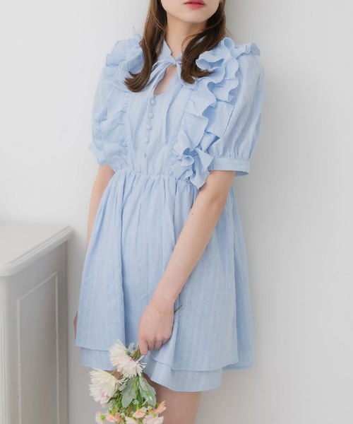 チュニックワンピース　io comme　お値下げ OLIVE des OLIVE（オリーブデオリーブ）の「【セットアップ対応