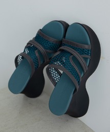 VACANCY | メッシュアウトカット厚底サンダル(サンダル)