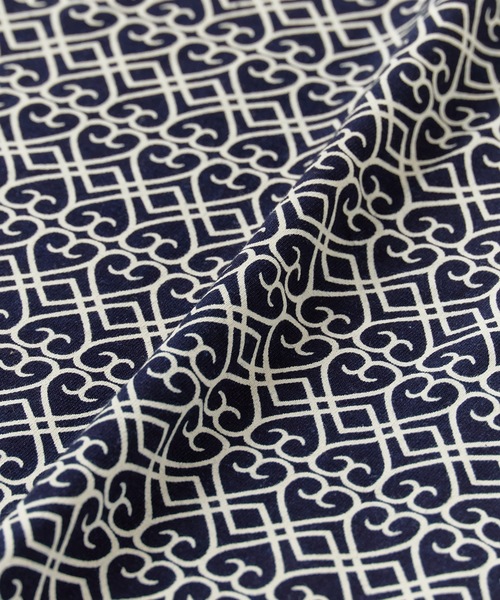 superNova.(スーパーノヴァ)の「superNova./スーパーノヴァ Braid Poncho-Indigo Tribal ポンチョ 夏服(Tシャツ/カットソー・メンズ・インディゴブルー・1)」の6枚目の写真