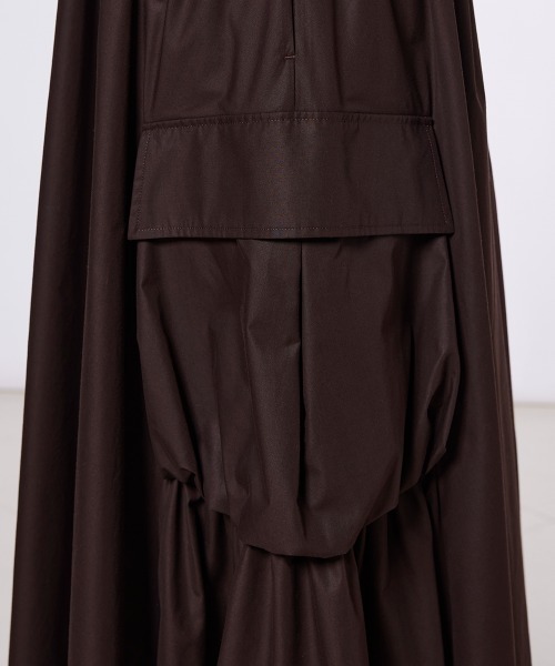 DOUBLE STANDARD CLOTHING（ダブルスタンダードクロージング）の「ブロードカーゴスカート（スカート・レディース・ブラック/ブラウン・38/36）」の15枚目の写真