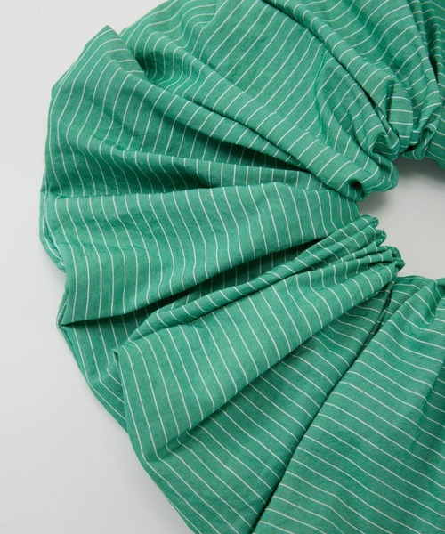 BABYLONE(バビロン)の「ストライプシュシュ(シュシュ・レディース・ブルー/グリーン・フリー)」の13枚目の写真