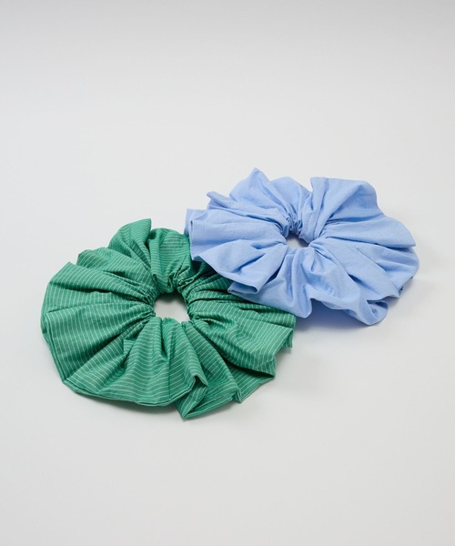 BABYLONE(バビロン)の「ストライプシュシュ(シュシュ・レディース・ブルー/グリーン・フリー)」の8枚目の写真