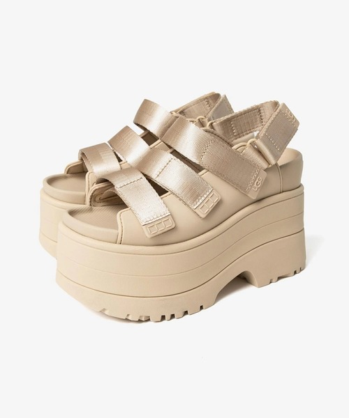 UGG（アグ）の「UGG GOLDENRISE アグ ゴールデンライズ サンダル（サンダル・レディース・ブラック/ベージュ系1・23.0cm/24.0cm/25.0cm/22.0cm）」の21枚目の写真