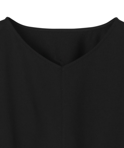 TOKYO SHIRTS(トウキョウシャツ)の「オパール袖 プルオーバー 五分袖(シャツ/ブラウス・レディース・グレー/オフホワイト/ブラック・M/L/LL)」の17枚目の写真